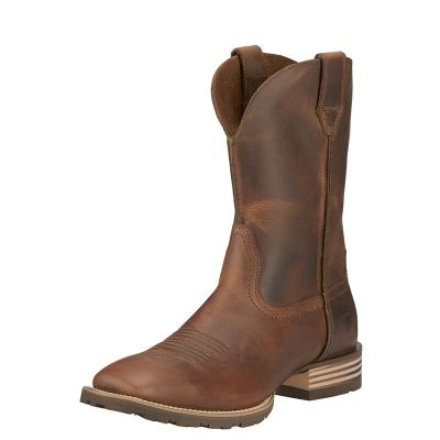 Ariat Western: Hybrid Street Side Botas Western Hombre - Marrones (IKCEV0958)